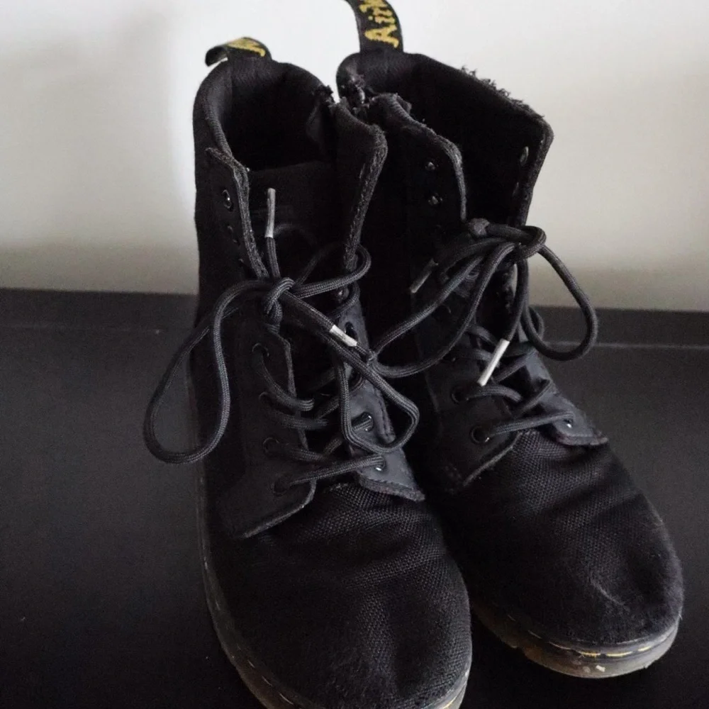 Dr. Martens Combs Canvas Boots - Youth 3